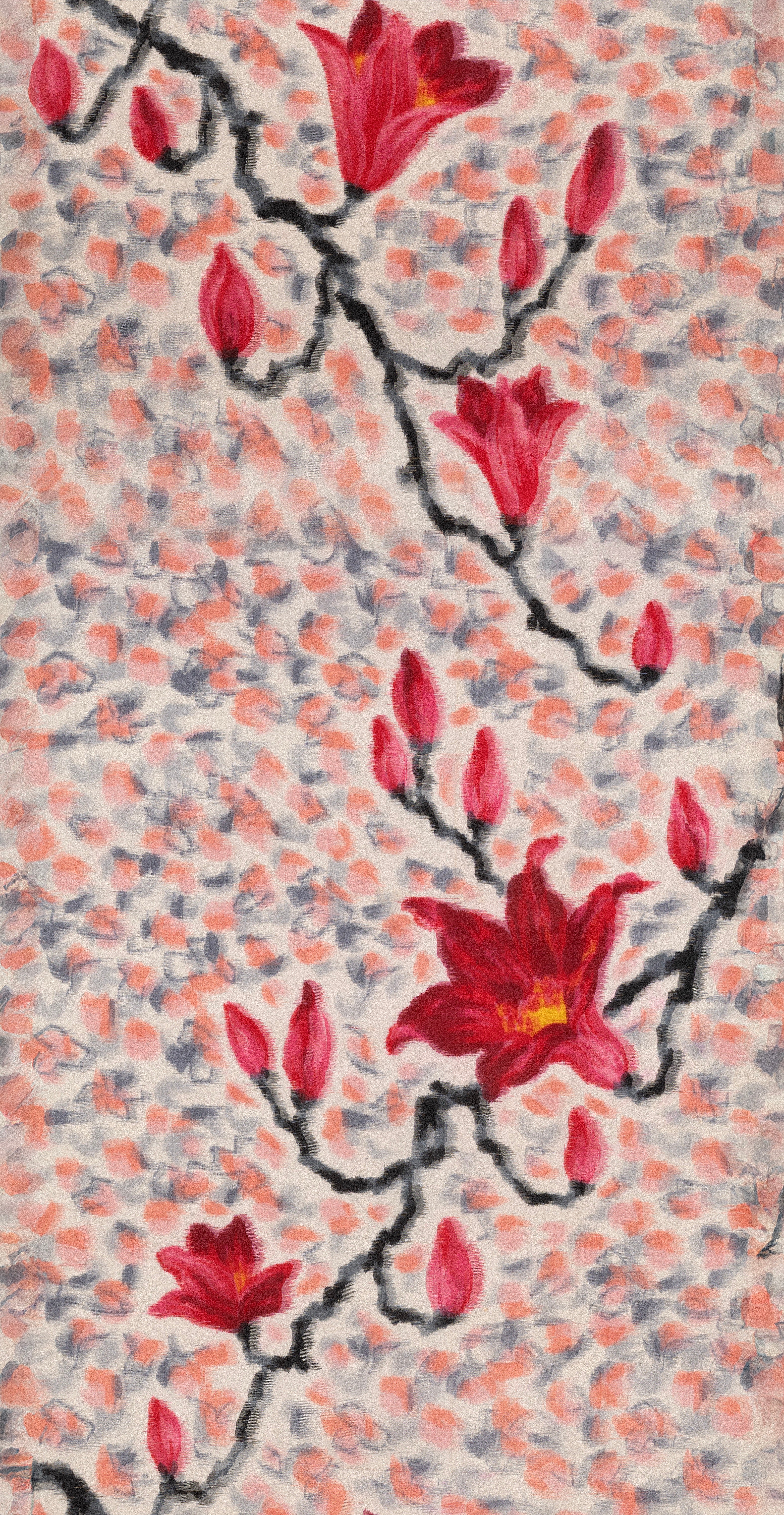 【オーダー受付中】Kimono Pattern Silk cushion cover