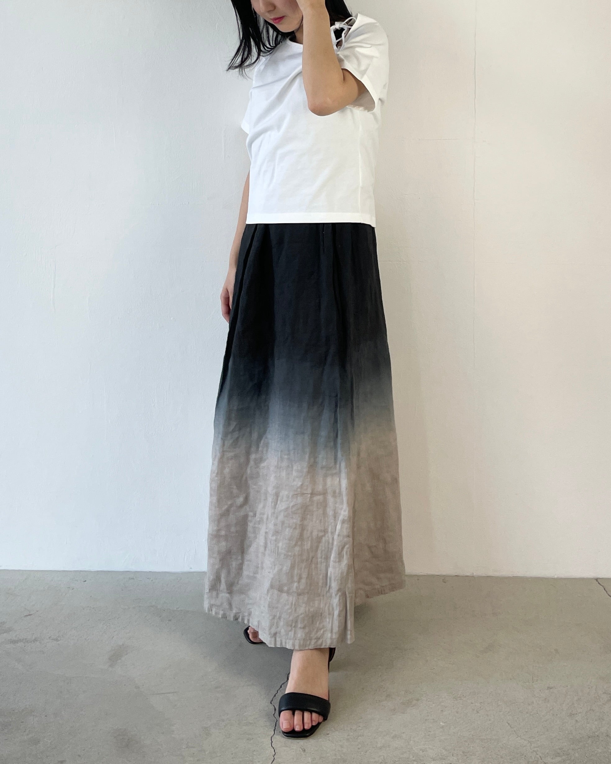 Gradient dress of the morning glow