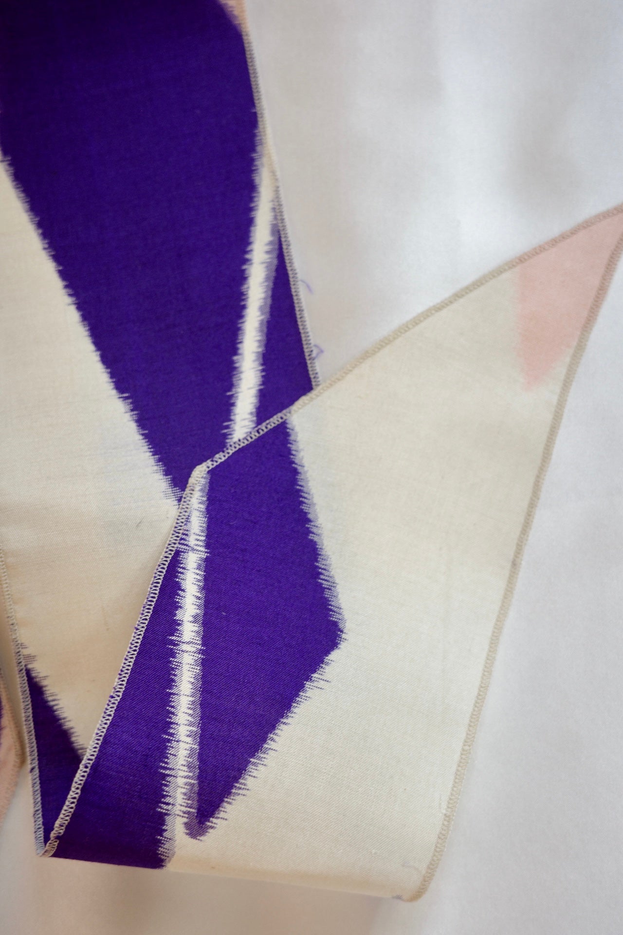 meisen scarf|white pansy