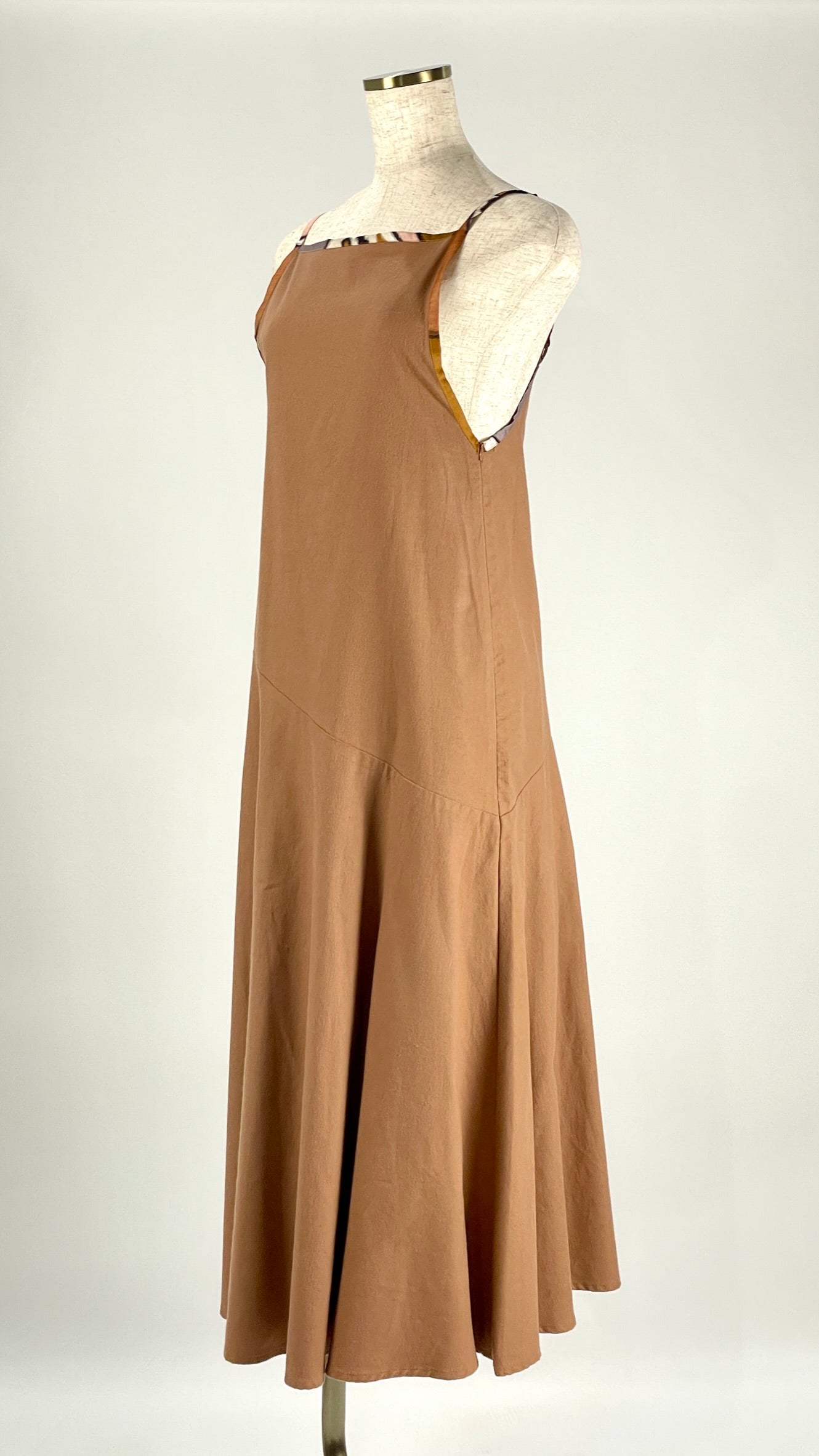 3way cape style one-piece / Mocha