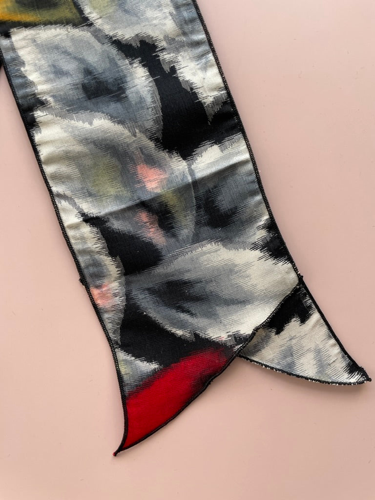 meisen scarf|LEAF red x yellow