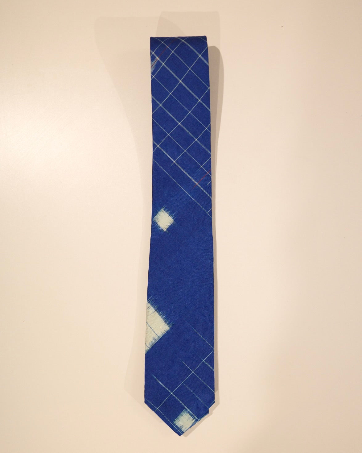 ネクタイ BLUE CKECK
