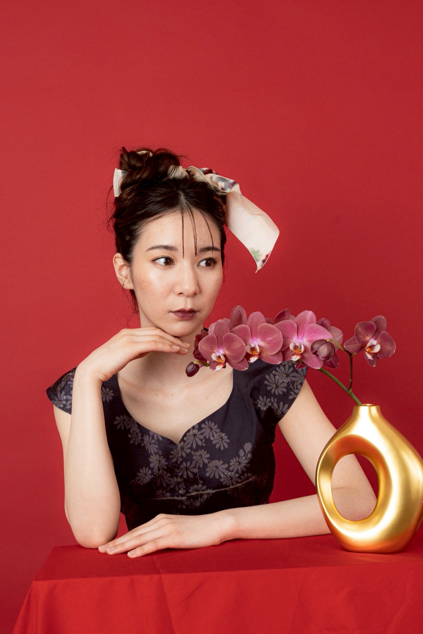銘仙カクテルドレス 木春菊(Sサイズ)