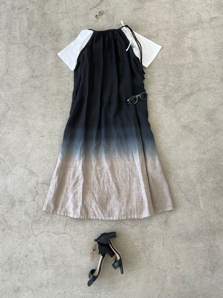 Gradient dress of the morning glow