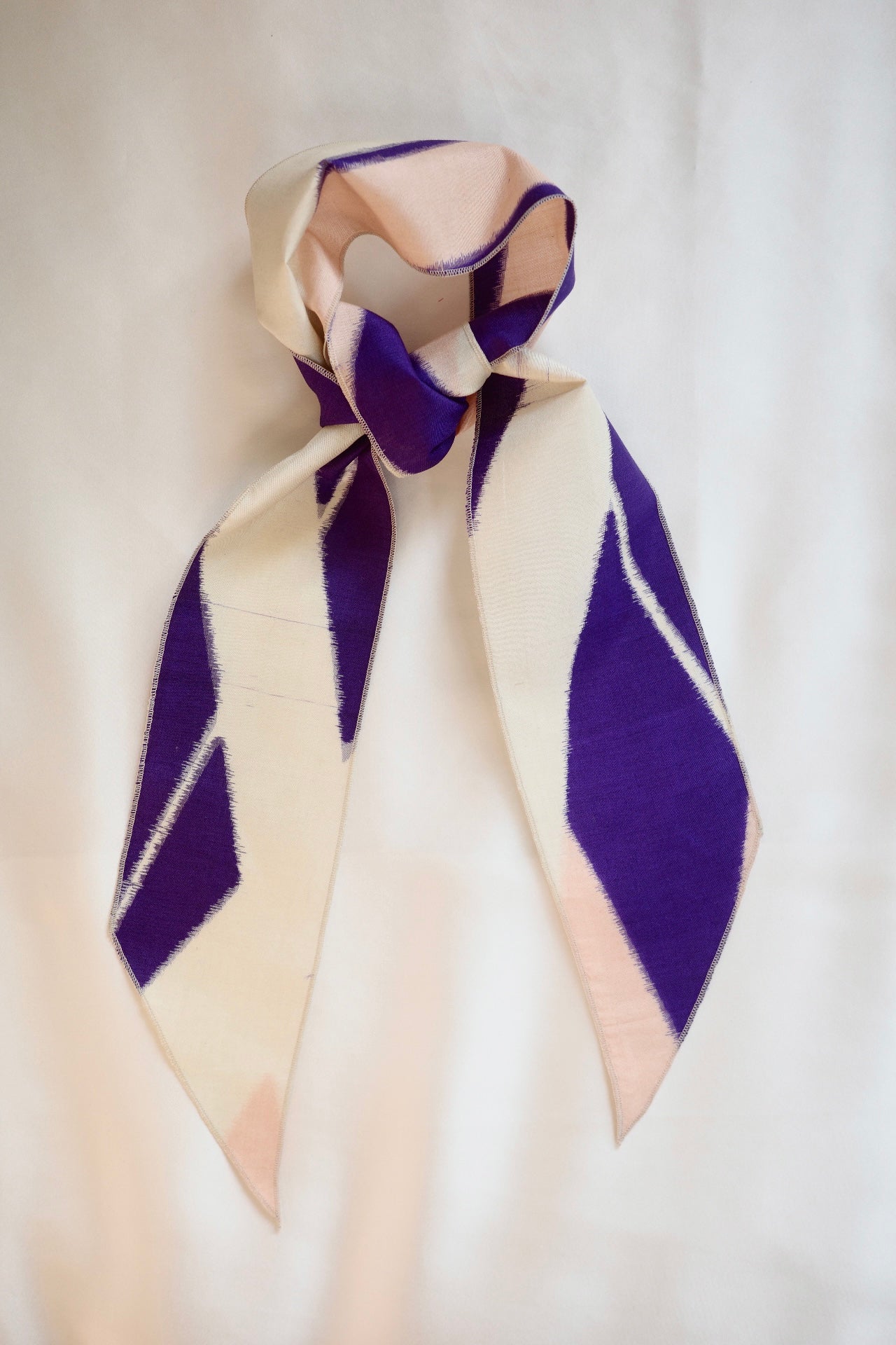 meisen scarf|white pansy