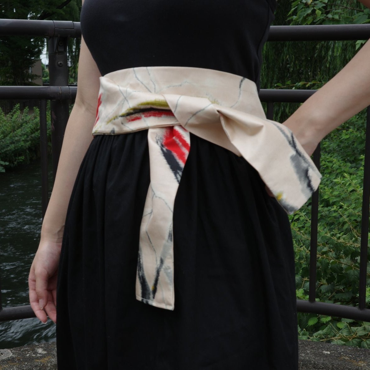 Obi belt | calligraphy
