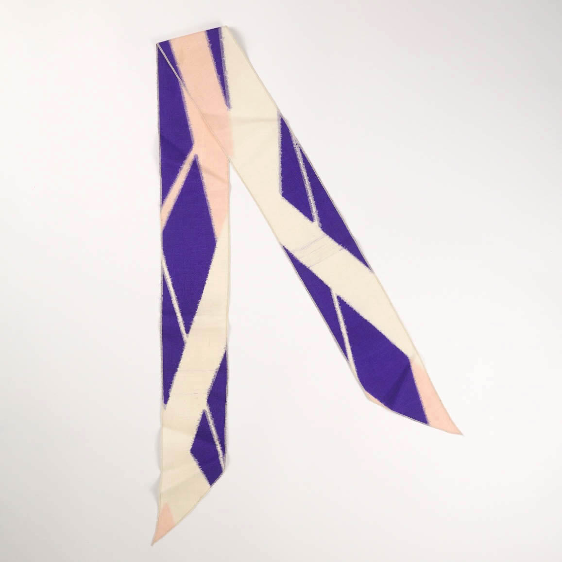 meisen scarf|white pansy