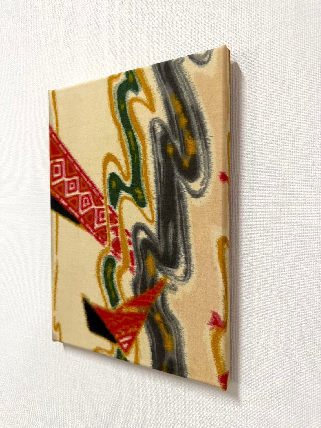 伊勢崎銘仙アートパネル「波」|一点物