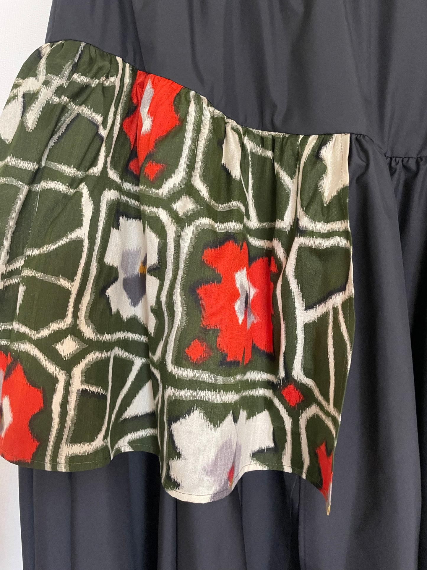 Meisen layerd skirt / retro green
