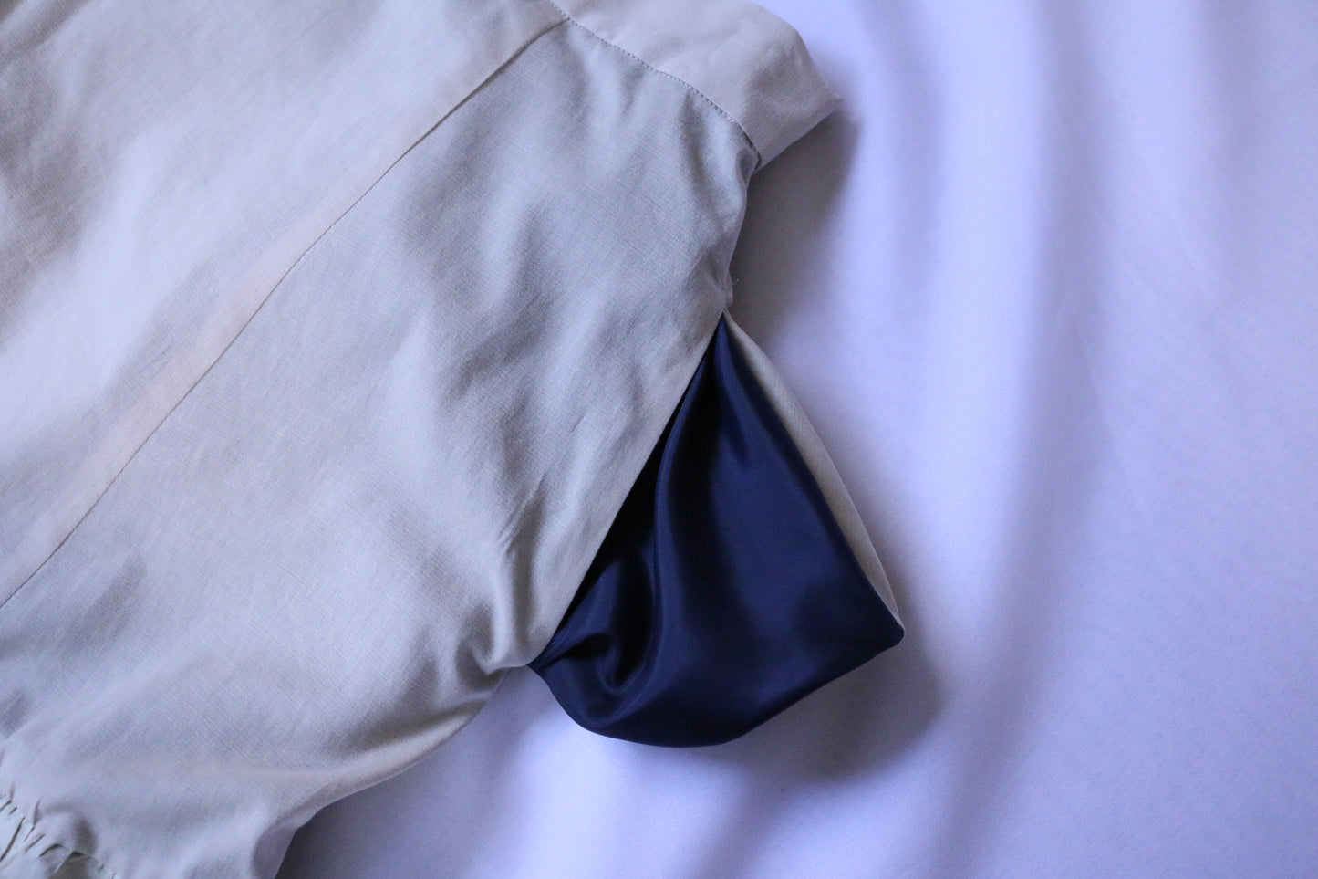 Yukata -Meisen Teayard Skirt beige-