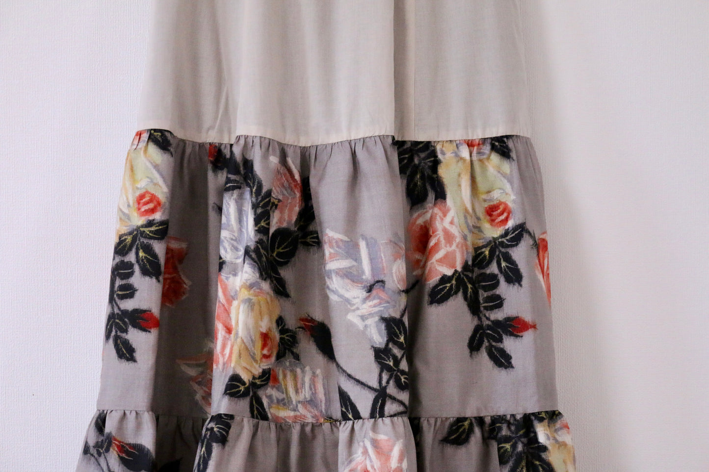 Rose -Meisen Teayard Skirt beige-