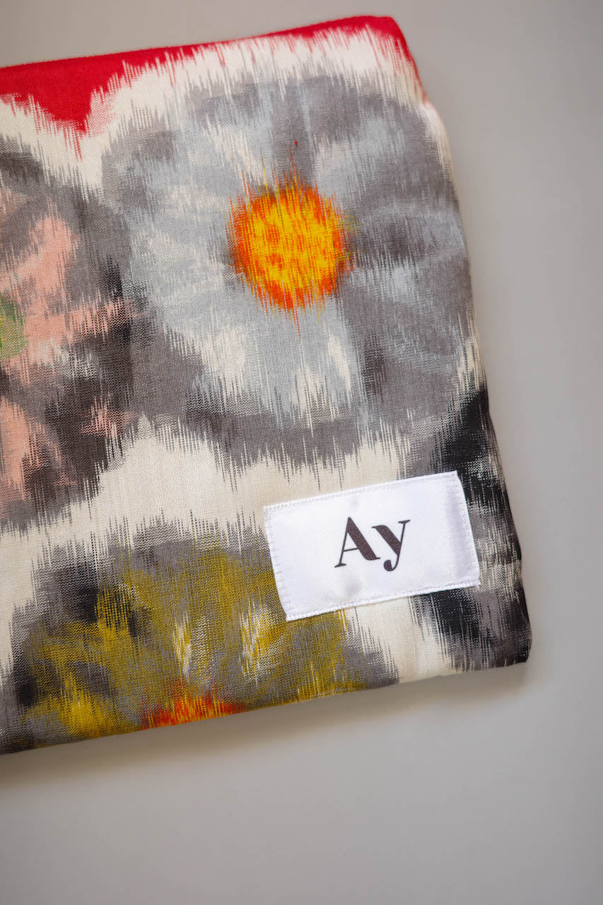 Quilitng pouch / flowers