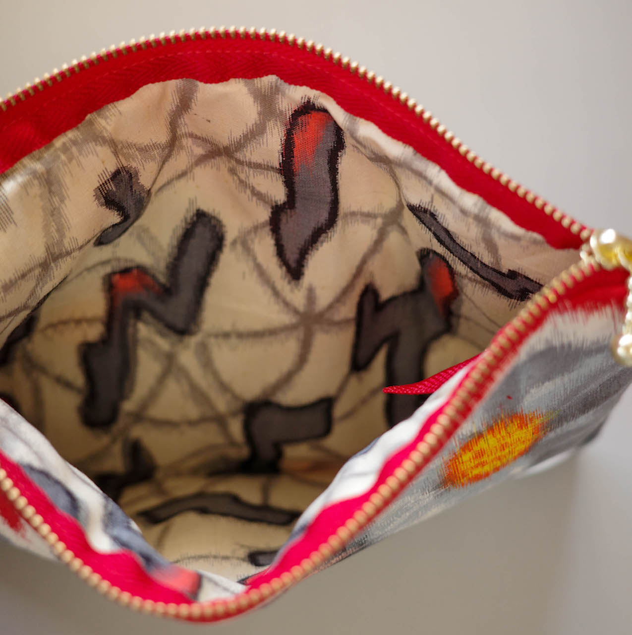 Quilitng pouch / flowers