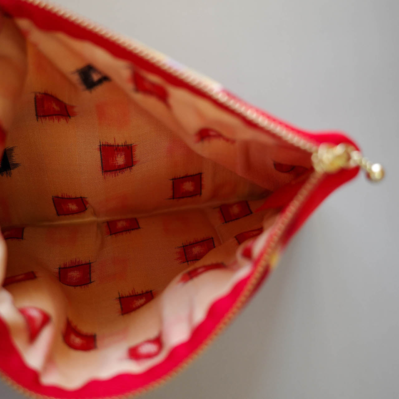 Quilitng pouch / flowers