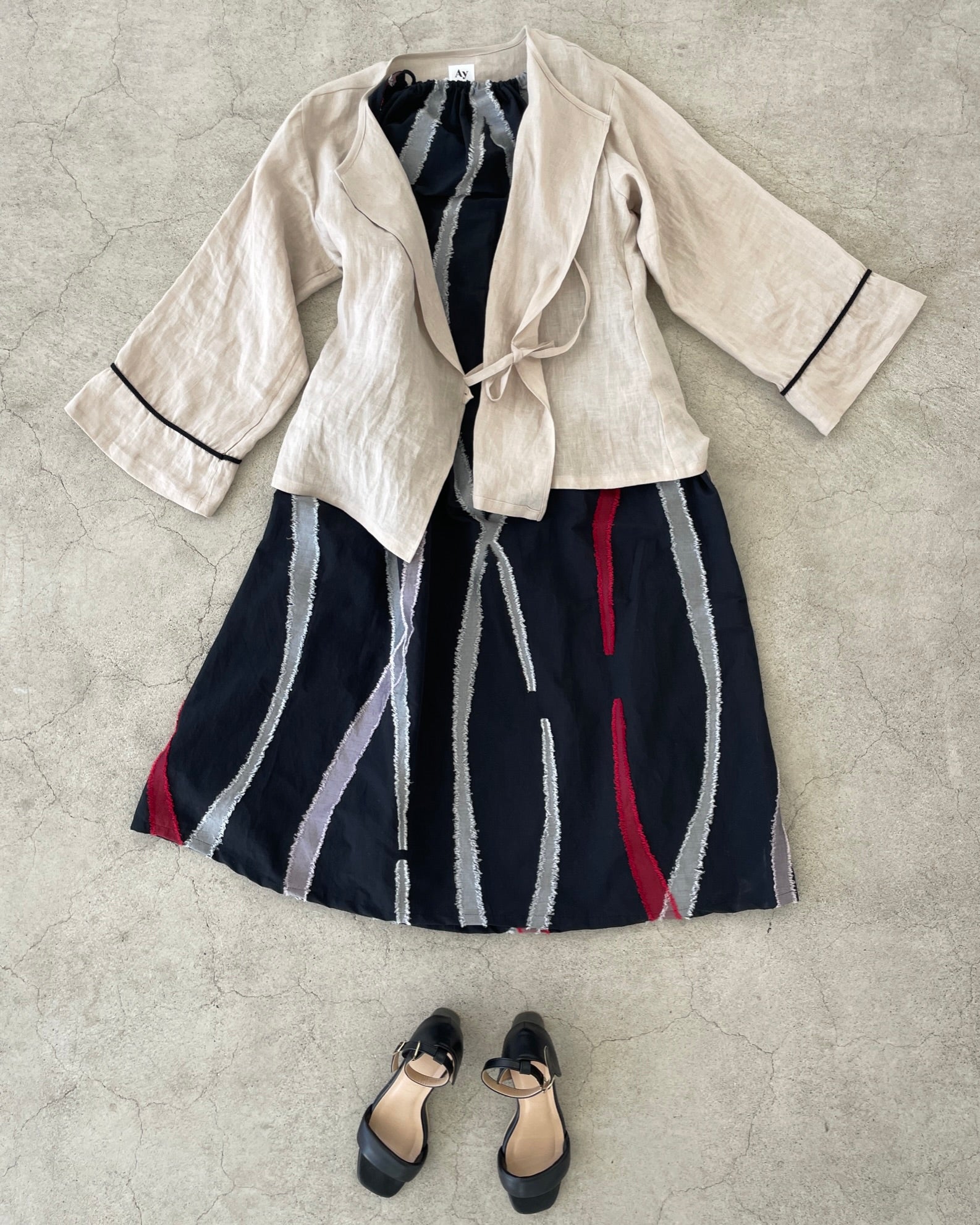 Summer Night Jacquard Dress