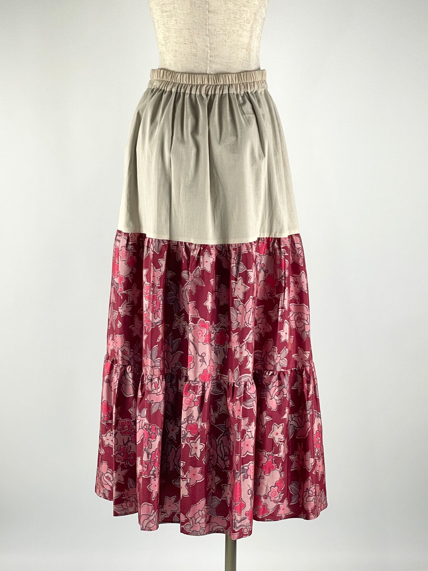 Hanazono -Meisen Teayard Skirt beige-