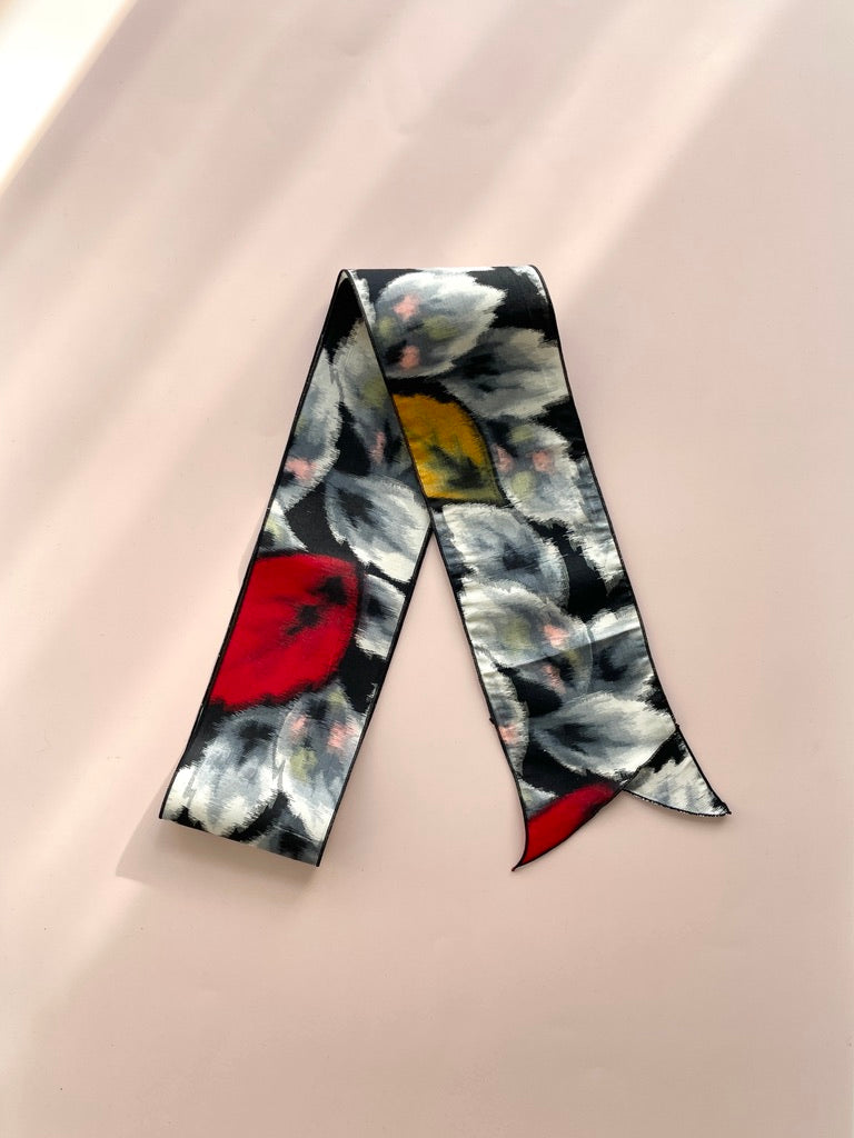 meisen scarf｜LEAF red x yellow