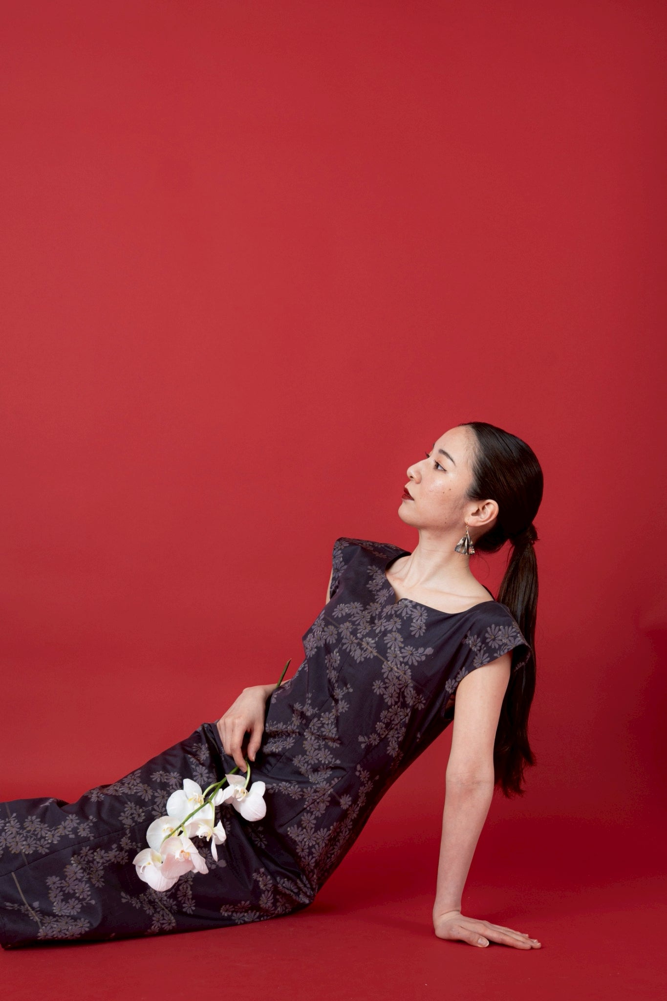Meisen Cocktail Dress, Kishaungiku (Size S)