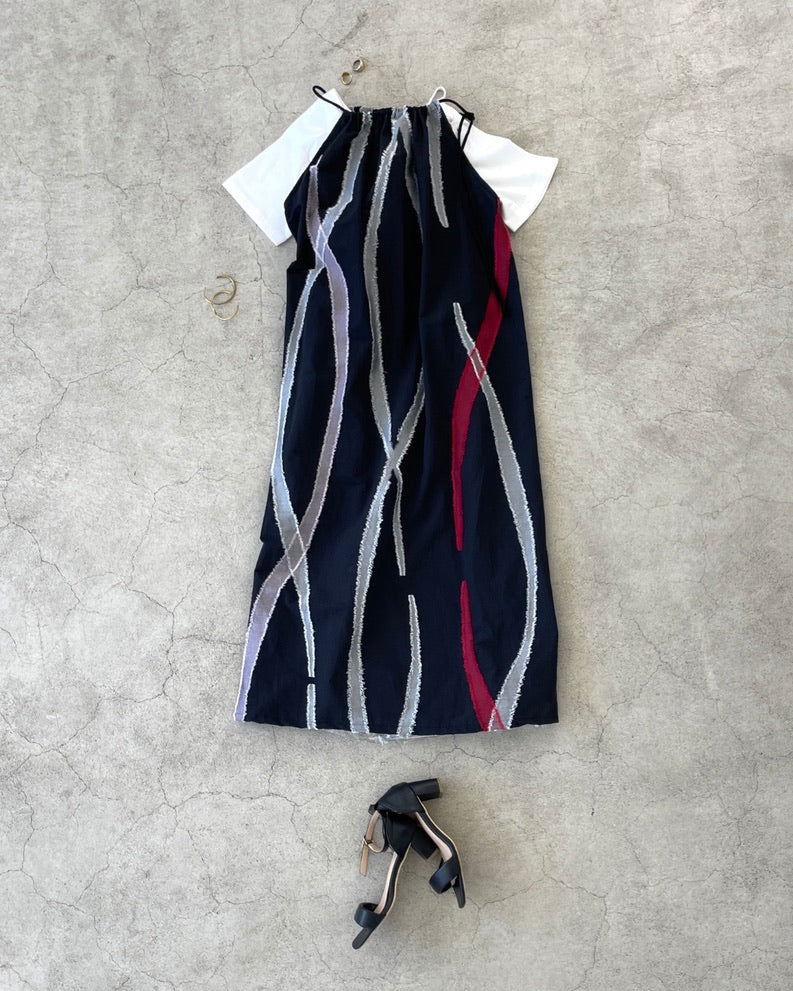 Summer Night Jacquard Dress