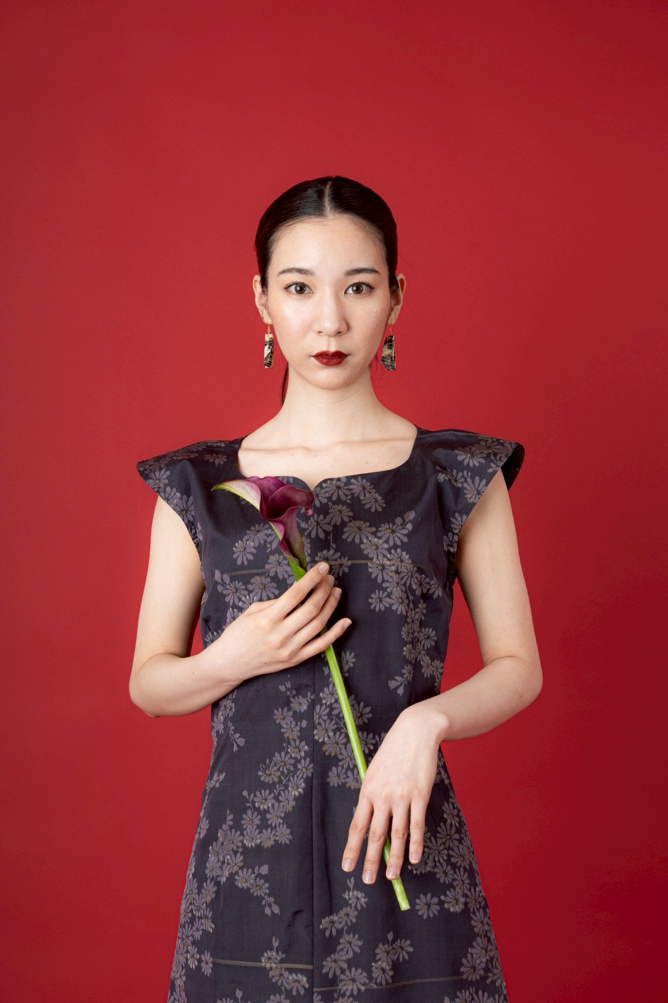Meisen Cocktail Dress, Kishaungiku (Size S)