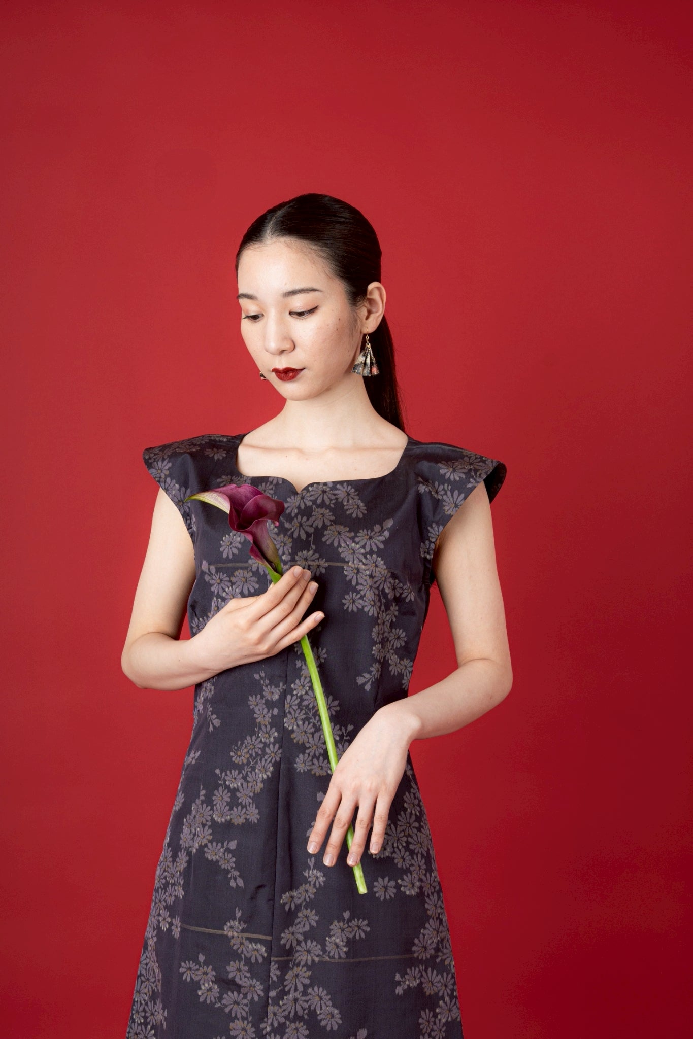 Meisen Cocktail Dress, Kishaungiku (Size S)