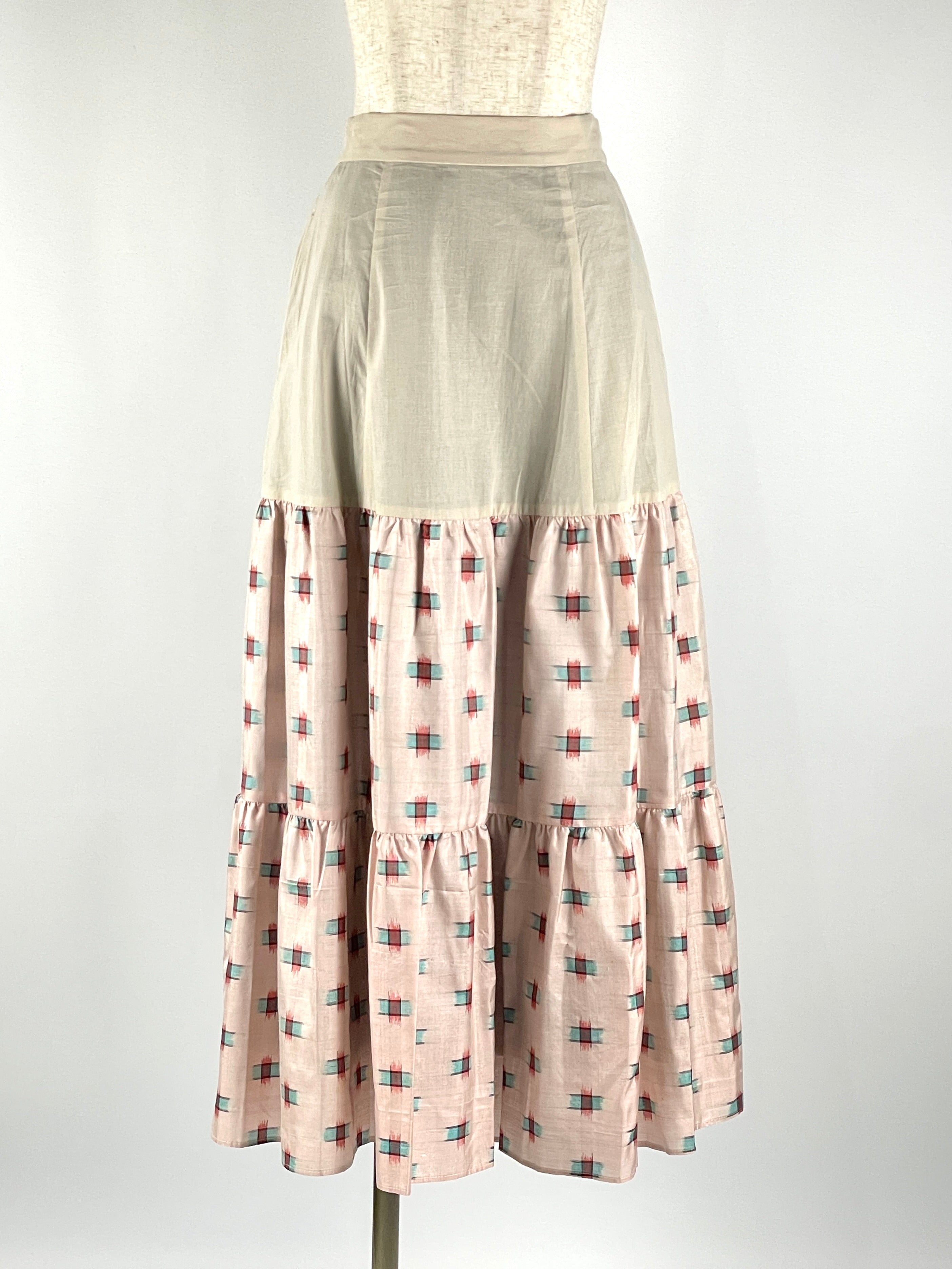 Cotton candy -Meisen Teayard Skirt beige-
