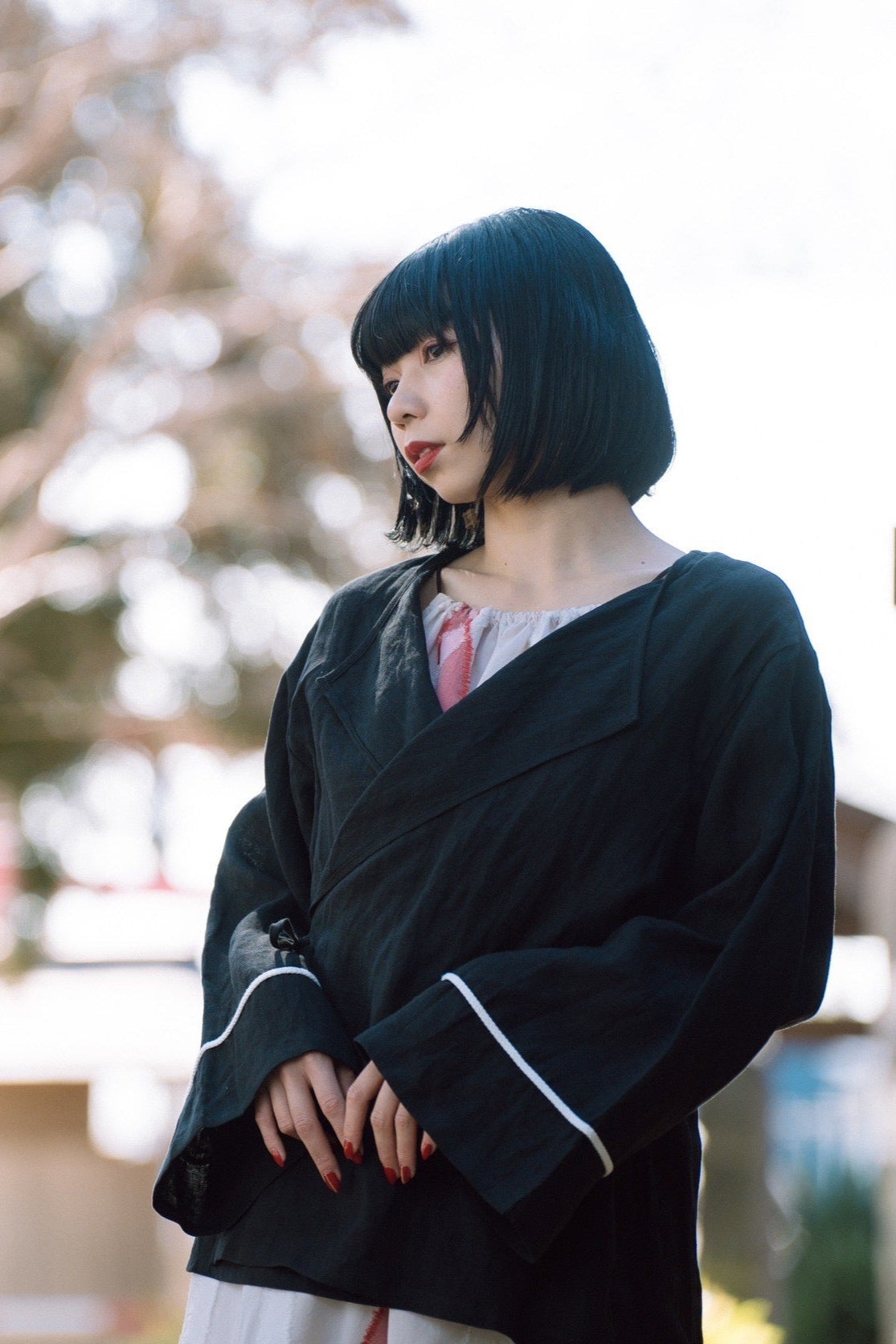 羽織りシャツ