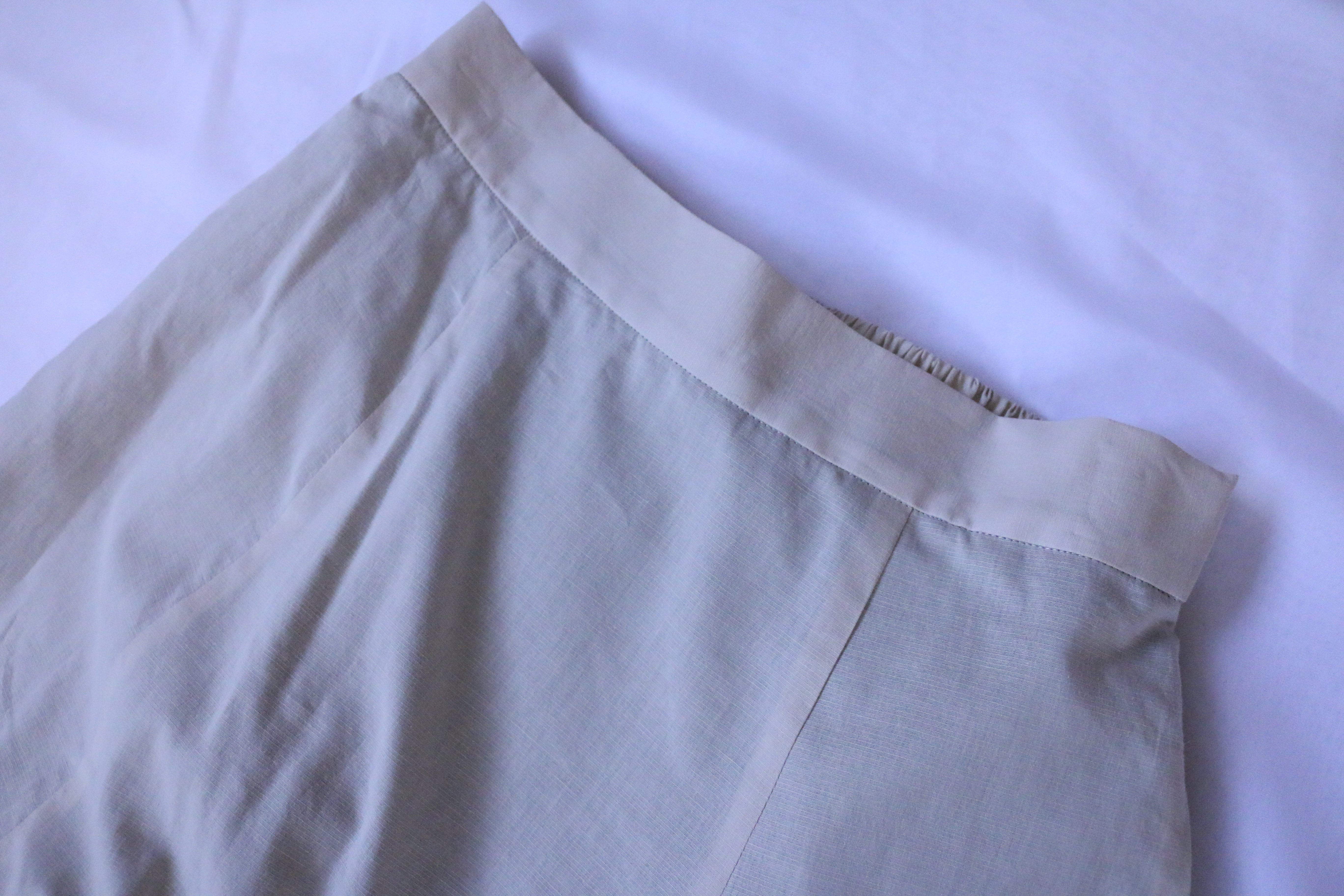 Plaid-Meisen Teayard Skirt beige-