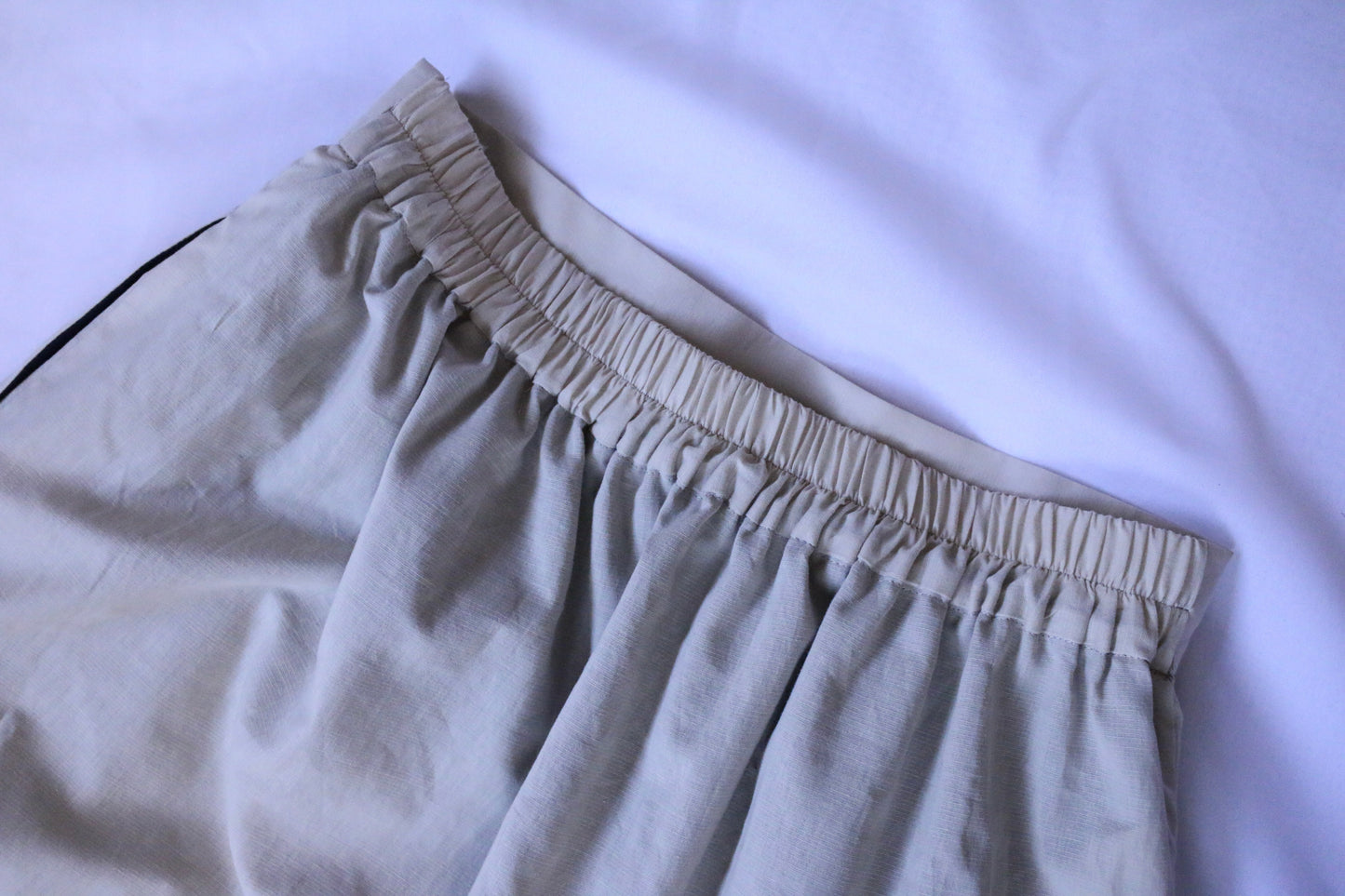 Yukata -Meisen Teayard Skirt beige-